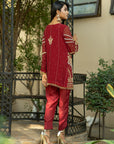 CHIFFON Stitched - 3 Piece Suit (HE-000121-S)